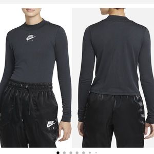 NIKE AIR MOCK NECK LONG SLEEVE TOP